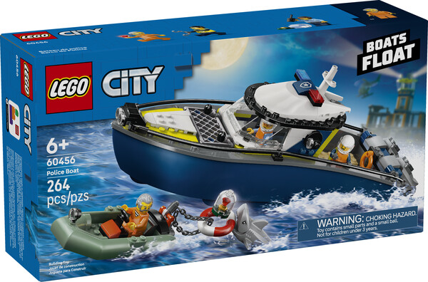 LEGO LEGO 60456 La course-poursuite en bateau de police 673419403573