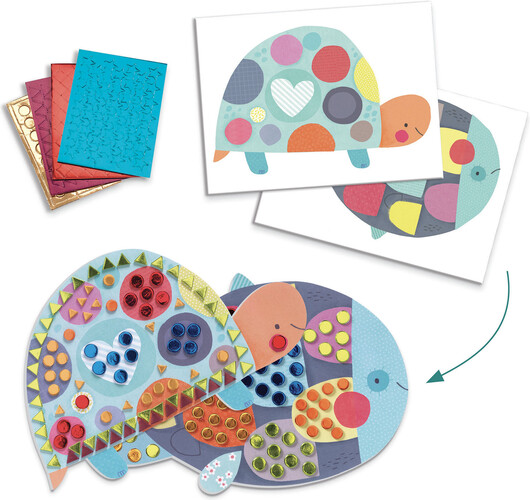 Djeco Coffret multi-activités - Les animaux et leurs maisons 3070900092938