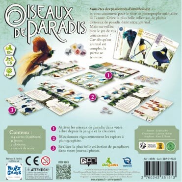 Origames Oiseaux de paradis (fr) base 3760243851513