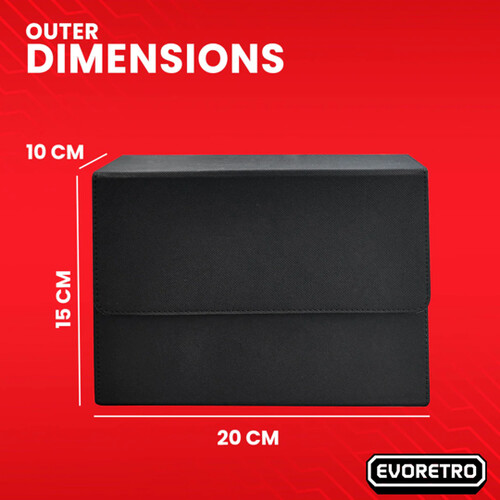 Evoretro EvoRetro magnetic card deck storage holding for 30 card graded (10) 3701492108058