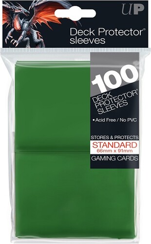 Ultra PRO Protecteurs de cartes mtg vert 100ct 074427826932