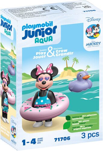 Playmobil Playmobil 71706 Junior Aqua Disney - Voyage à la plage 4008789717061