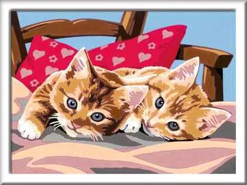 Ravensburger CreArt Peinture à numéro CreART Doux petits chatons 4005556289387