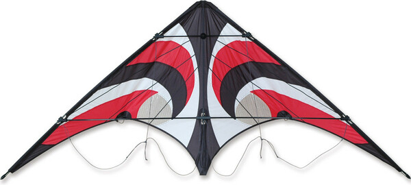 Premier Kites Cerf-volant acrobatique Vision vortex rouge (Red Vortex) 630104662820