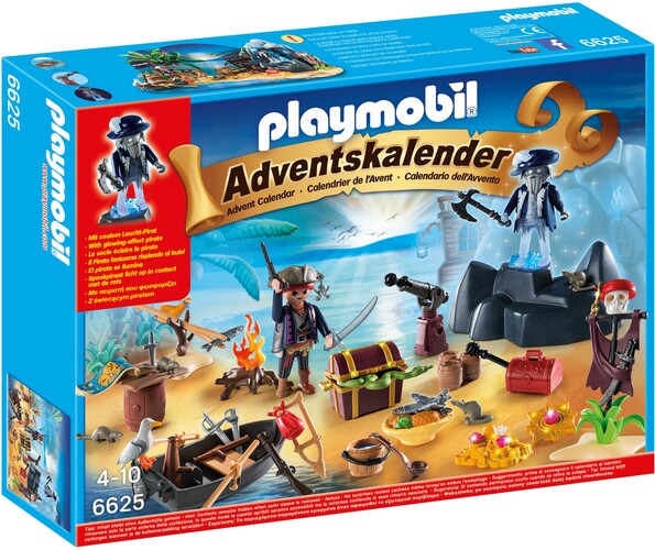 Playmobil Playmobil 6625 Calendrier de l'Avent Île au trésor des pirates (sep 2016) 4008789066251