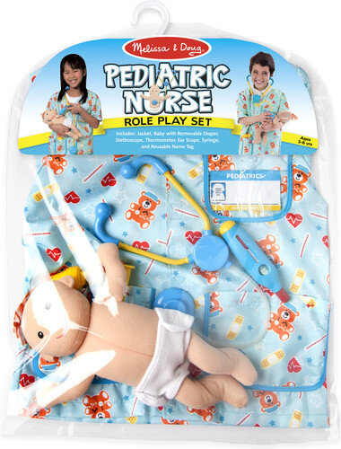 Melissa & Doug Costume infirmière/infirmier pédiatrique Melissa & Doug 8519 000772185196