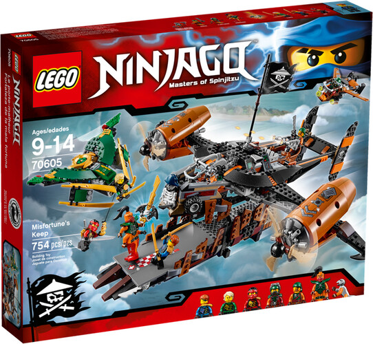 LEGO LEGO 70605 Ninjago Le Vaisseau de la Malédiction (mars 2016) 673419247719