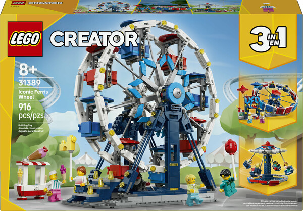 LEGO LEGO 31389 Iconic Ferris Wheel La grande roue légendaire 673419421614