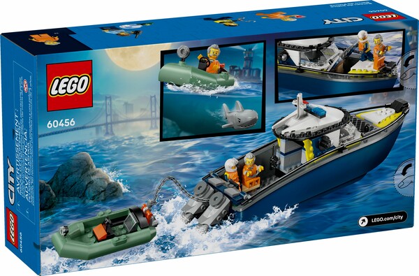LEGO LEGO 60456 La course-poursuite en bateau de police 673419403573