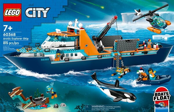 LEGO LEGO 60368 Le navire d’exploration arctique 673419375054