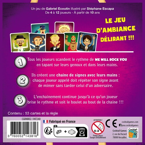 Cocktail Games Rythme and Boulet (fr) 3760052143816