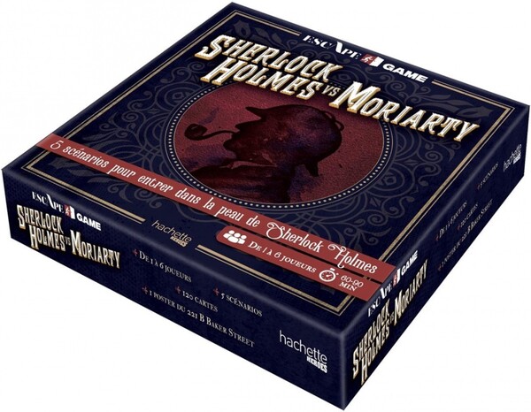 Escape game Sherlock Holmes vs Moriarty (fr) 9782017094357