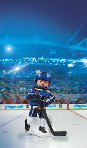 Playmobil Playmobil 9184 LNH Joueur de hockey Blues de St. Louis (NHL) 4008789091840