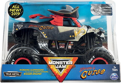 Monster Jam Monster Jam camion monstre Pirate's Curse 1:24 (Monster Truck) 778988547779
