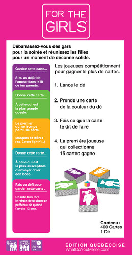 Randolph JDS For the girls- Edition québécoise (fr) 832665000398