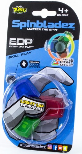 Zing Toys Spinner à main DEL lumineux SpinBladez (Hand Spinner / Fidget Spinner) 008983609982