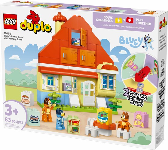 LEGO LEGO 10459 Bluey La maison de famille et le jeu de mémoire 673419405874
