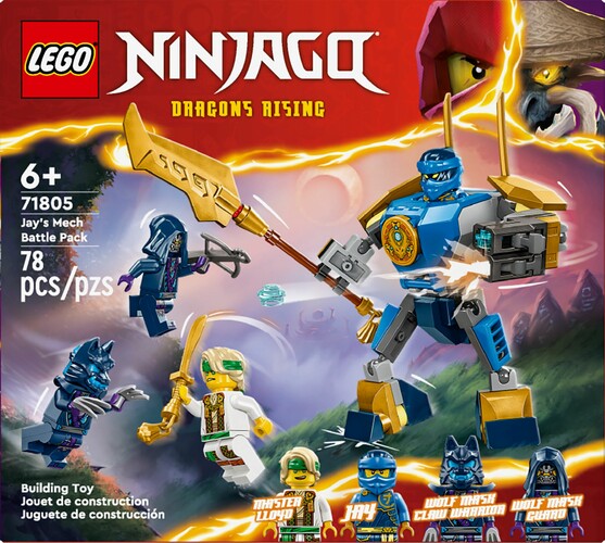 LEGO LEGO 71805 Pack de combat : le robot de Jay 673419387149