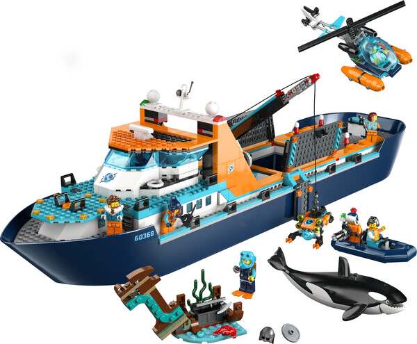 LEGO LEGO 60368 Le navire d’exploration arctique 673419375054