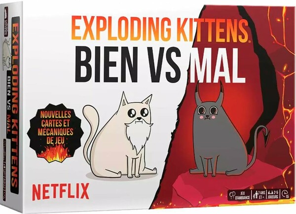 Exploding Kittens Exploding Kittens (fr) Bien vs Mal 810083044675