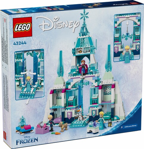 LEGO LEGO 43244 Le palais de glace d’Elsa 673419392181