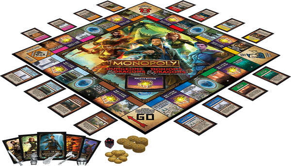 USAopoly Monopoly Dungeons & Dragons (fr/en) 195166209777