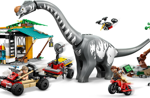 LEGO LEGO 76973 La poursuite du vélociraptor et du titanosaure 673419403634