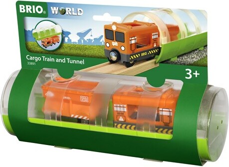 Brio Train Brio Train en bois Train Cargo et tunnel BRIO 33891 7312350338911