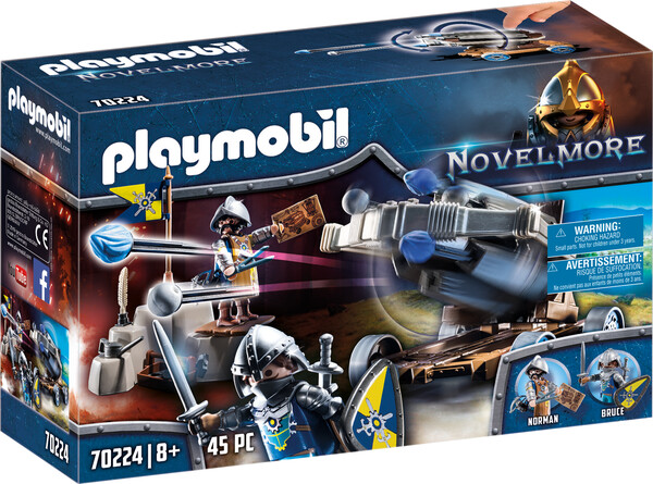 Playmobil Playmobil 70224 Novelmore Chevaliers Novelmore et baliste 4008789702241