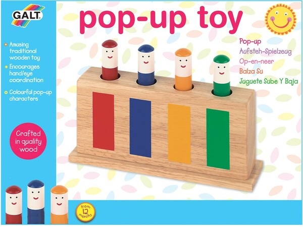 Galt Toys Pop-up en bois 5011979101389