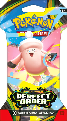Pokémon Pokemon Mega Evolution 3 - Perfect Order - Sleeved booster 196214136946