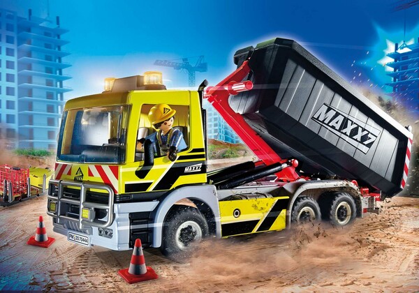 Playmobil Playmobil 70444 Camion benne et plateforme interchangeable 4008789704443