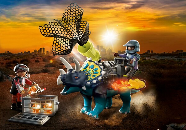 Playmobil Playmobil 70627 Dino Rise Triceratop et soldats (mai 2021) 4008789706270