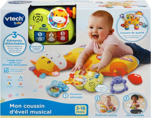 VTech VTech Mon coussin d'éveil musical (fr) 3417765068058
