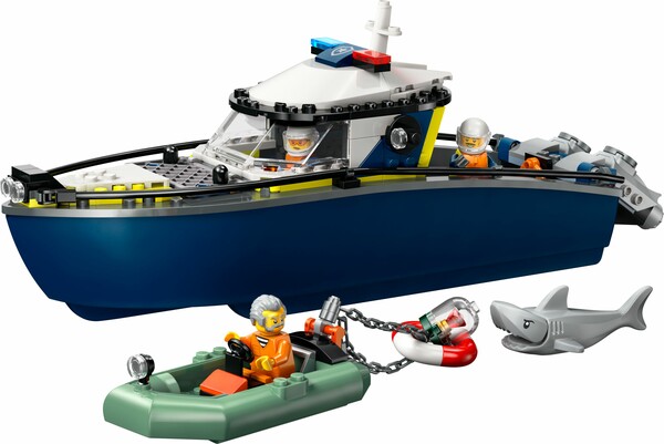 LEGO LEGO 60456 La course-poursuite en bateau de police 673419403573