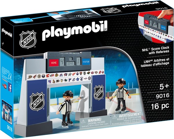 Playmobil Playmobil 9016 LNH Arbitres et tableau d'affichage (NHL) (sep 2016) 4008789090164