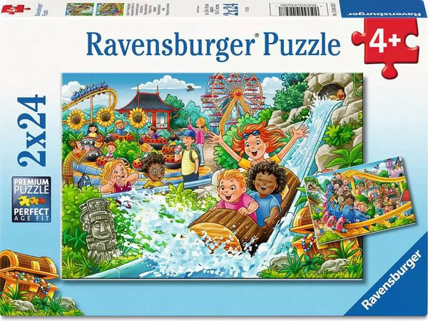 Ravensburger casse-tête Casse-tête 24x2 Amusement Park 4005555042587