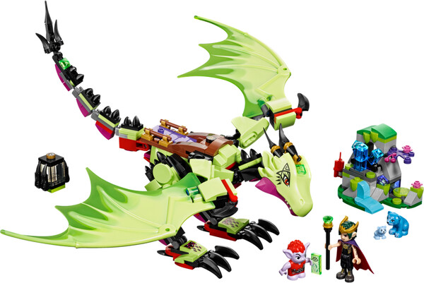 LEGO LEGO 41183 Elves Le dragon maléfique du roi des Gobelins 673419264846