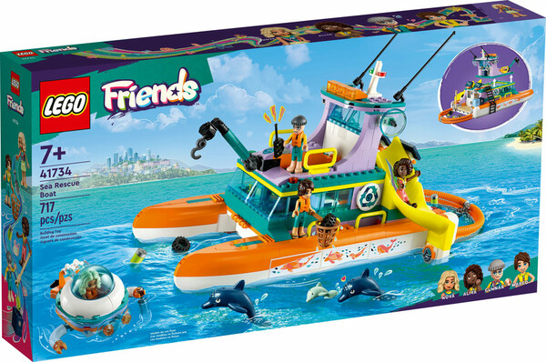 LEGO LEGO 41734 Le bateau de sauvetage en mer 673419374309