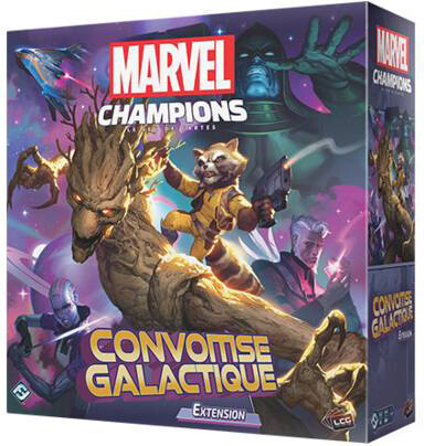 Fantasy Flight Games Marvel Champions jeu de cartes (fr) ext Convoitise Galactique 8435407633377