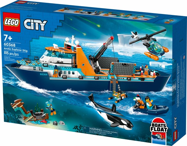 LEGO LEGO 60368 Le navire d’exploration arctique 673419375054