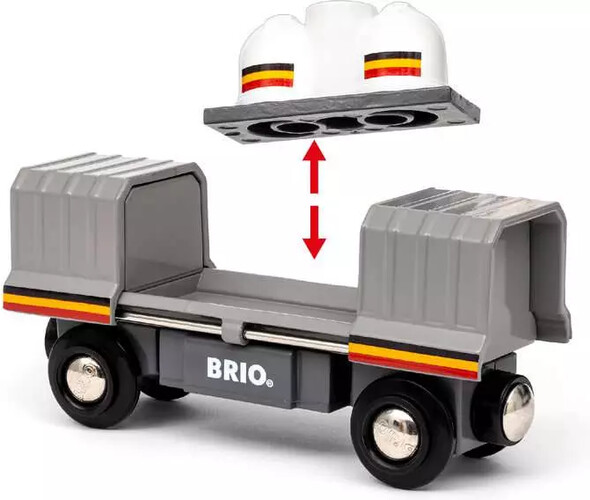 Brio Train Brio Train en bois Locomotive du monde - Train Santa Fe US 7312350360899