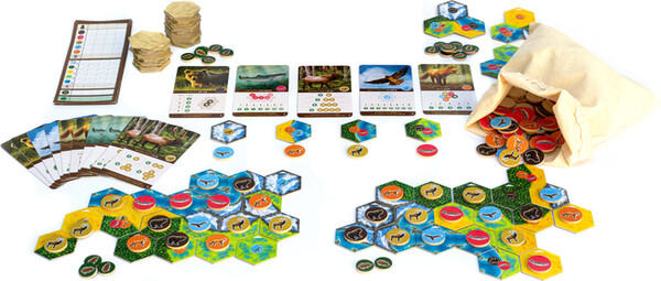 Lucky Duck Games Cascadia (fr) Base 787790591092