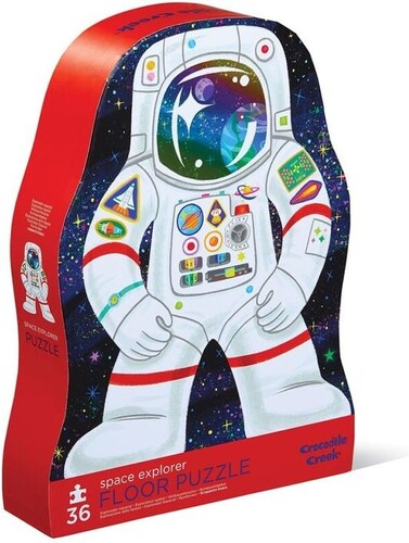 Crocodile creek Casse-tête plancher 36 Space Explorer 732396407780