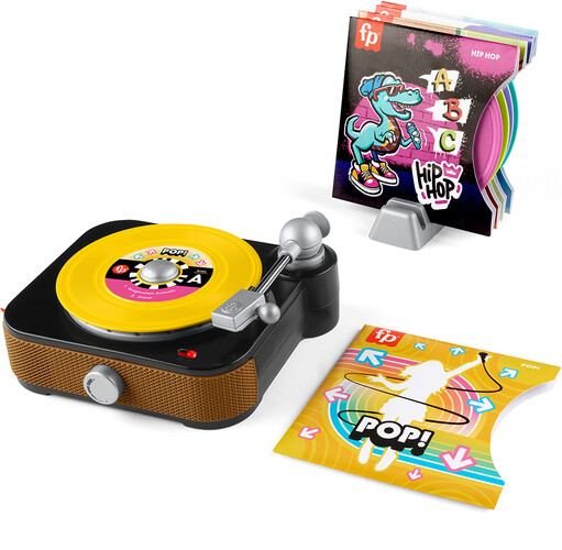 Fisher Price fisher-price - tourne-disque sonore - chansons anglaise seulement 194735241040