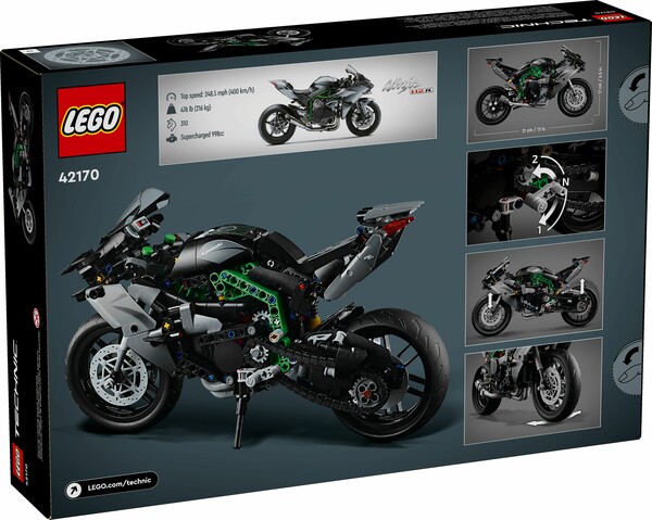 LEGO LEGO 42170 La moto Kawasaki Ninja H2R 673419388733
