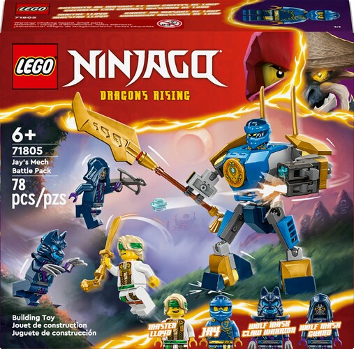 LEGO LEGO 71805 Pack de combat : le robot de Jay 673419387149
