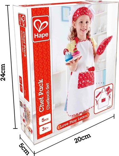 Hape Kit de cuisinier avec tablier 6943478026148