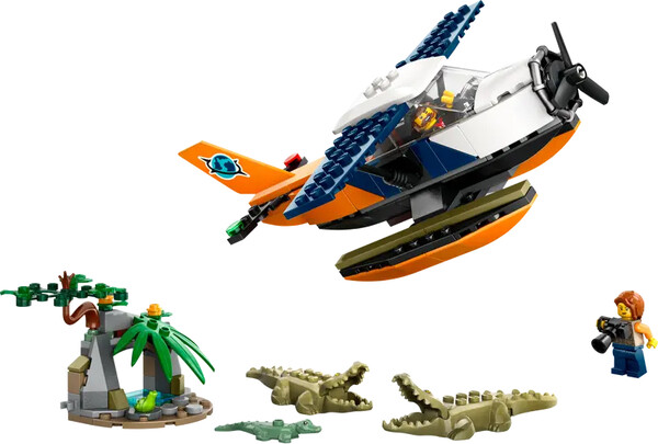 LEGO LEGO 60425 L’hydravion d’exploration de la jungle 673419390019