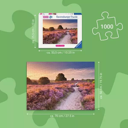 Ravensburger casse-tête Casse-tête 1000 Voie rose 4005555017639